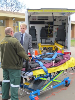 ACT Ambulance Bariatric vehicle
